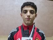 يا مصر بتعمليها إزاي؟!. عبد الله حسونة بطل المصارعة يكشف لـ"اليوم السابع" سر القاضية وفوزه بذهبية أفريقيا: تدربت على الحركة قبل البطولة وكنت مستعدا لكل السيناريوهات.. ووالده: أحلم برؤيته في الأولمبياد.. فيديو