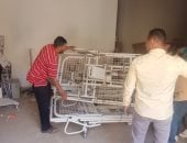 مرسال عضو التحالف الوطنى تدعم كلية الطب بجامعة الوادي الجديد بمستلزمات وأسرة