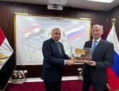 مساعد رئيس روسيا يتفقد مركز الحد من المخاطر البحرية بالإسكندرية