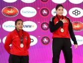 منتخب المصارعة النسائية تحت 20 سنة يحصد 5 ميداليات بالبطولة الأفريقية