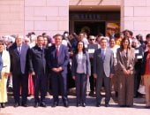 وزيرة التضامن توزع أجهزة تعويضية لطلاب الجامعات من ذوى الإعاقة 