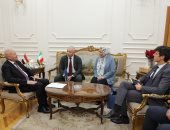 ​محافظ القاهرة يستقبل سفير إيطاليا لبحث سبل تعزيز التعاون المشترك