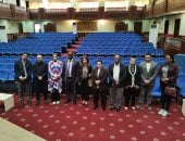 وفد شبابى من ليبيا والمغرب وأوغندا يزور مسرح ماسبيرو