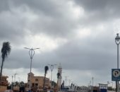 "غيوم ورياح".. انخفاض في درجات الحرارة ببورسعيد.. فيديو 