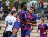 شاهد.. هاتريك حمزة عبد الكريم مع برشلونة ضد مونتيكارلو فى الشوط الأول