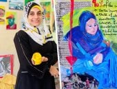 ريشة تقاوم الانهيار بين أنقاض غزة.. رحلة فنانة فلسطينية تصنع من الألم لوحة حياة.. شيماء يوسف فى حوار لـ اليوم السابع: ظللت أياما لا أجد ماء للشرب أثناء نزوحى.. اضطررت لحرق بعض الأعمال لاستخدامها فى الطهي.. صور