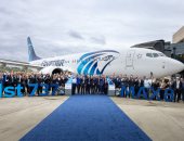 مصر للطيران تتسلّم أولى طائرات بوينج B737-8Max ىف إطار خطتها للتحديث