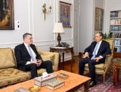 وزير الخارجية يستقبل رئيس لجنة حقوق الإنسان فى مجلس النواب