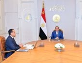 خلال اجتماعه برئيس الوزراء.. الرئيس السيسى يؤكد ضرورة تغطية احتياجات الدولة من السلع الاستراتيجية لمُدد كافية.. تكثيف جهود الحد من التضخم.. الاستمرار في زيادة الإنفاق على الصحة والتعليم..ومُتابعة ضبط الأسواق