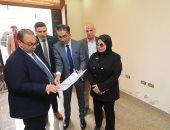 رئيس جامعة كفر الشيخ يتفقد مقر مركز رعاية ذوي الهمم بالجامعة