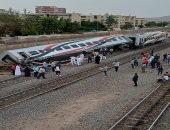 ننشر أسماء المصابين الثلاثة فى حادث قطار أسوان.. فيديو