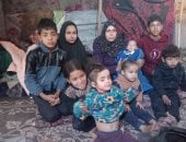 بين اليتم والمرض والجوع.. صابرين أبو عرار أم لـ9 أطفال تواجه معركة البقاء بغزة