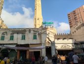 بُنى فى عهد محمد على باشا.. مسجد الشيخ الأثرى المساجد المعلقة بالإسكندرية.. صور