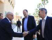 محافظ شمال سيناء يستقبل المبعوث الخاص لمملكة بلجيكا بالشرق الأوسط 