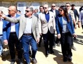 وزيرة الإسكان ومحافظ الفيوم يتفقدان محطتي معالجة «كحك» ويوسف الصديق 