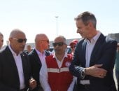 السفير البلجيكي ومحافظ شمال سيناء يتفقدان معبر رفح (صور)