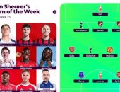 ثنائي آرسنال يقود التشكيل المثالي للجولة 35 في الدوري الإنجليزي