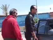 تعرض محمد الغازي حكم مباراة الزمالك وسموحة لحادث سير على الطريق