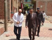 محافظ القليوبية يتفقد تطوير الشوارع الفرعية بمدينة كفر شكر 