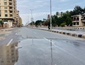 سقوط أمطار خفيفة وأجواء غائمة على شمال سيناء