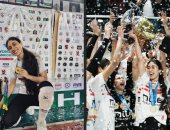 نورا عزمى تودع طائرة الزمالك بعد 22 عاما