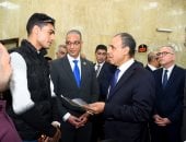وزير الخارجية يعيد افتتاح مكتب تصديقات أحمد عرابى بالمهندسين