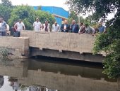 نائب محافظ الجيزة يتفقد مناسيب المياه بترعة المريوطية ومصرف اللبينى