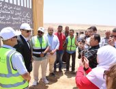 محافظ المنيا يتابع التجهيزات النهائية لسوق الماشية الجديد بملوي تمهيداً لافتتاحه