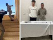 «كرباج السويس» يشعل الغضب.. ضبط طرفى مشاجرة داخل مدرسة فى فيصل