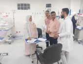صحة سوهاج : المرور على 8 مستشفيات بالمحافظة لمتابعة سير العمل