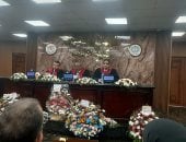 رسالة ماجستير للإعلامي والباحث مصطفى المنشاوى بجامعة المنصورة.. فيديو وصور