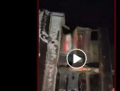 كواليس تصادم سيارة نقل تسير عكس الاتجاه بملاكى فى القليوبية