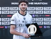 إبراهيم البهنسى يحصد جائزة أفضل لاعب فى مباراة بتروجت ووادى دجلة