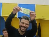 هدف = 100 يورو.. شاهد تسديدة شكري نجيب لاعب المقاولون فى شباك الجونة