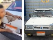 مسجل خطر خلف الطارة.. تفاصيل سقوط سائق التاكسي المرعب بعد تهديد مدرس