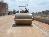العمل على قدم وساق للانتهاء من مشروع تطوير كورنيش بحر شبين بالمحلة الكبرى