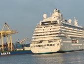 ميناء الإسكندرية يستقبل السفينة السياحية CRYSTAL SERENITY