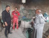 حملات تفتيشية مكبرة لضبط الأسواق وتأمين غذاء المواطن بمركز باريس