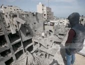 دمار وخراب فى مخيم الشاطئ بعد القصف الإسرائيلي غرب غزة