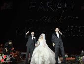 نجوم الفن ورجال الأعمال يشاركون في حفل زفاف ابنة باسل سماقية.. صور 