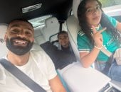 الملك وأميراته.. كواليس ظهور محمد صلاح مع ابنتيه مكة وكيان.. فيديو وصور