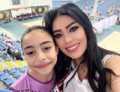 مريم وسام هنيدى تفوز بالميدالية الذهبية فى بطولة الجمهورية لجمباز الأيروبيك