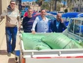 إحباط محاولة تهريب نصف طن دقيق مدعم قبل خروجه من بورسعيد