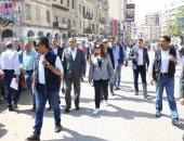 وزيرة التنمية المحلية والبيئة تتفقد أعمال تطوير المرحلة الثانية من سوق العتبة