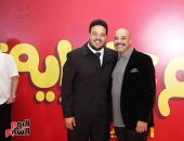 مصطفى غريب وحاتم صلاح وأحمد حاتم وانتصار يحتفلون بعرض فيلم الكلام على إيه.. صور 