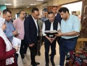 محافظ المنوفية يتفقد المركز التكنولوجى لمتابعة انتظام سير العمل والتصالح
