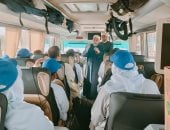 وعظ جنوب سيناء يودع ضيوف الرحمن برسائل إيمانية ونفحات دعوية مؤثرة.. فيديو