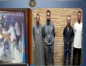 بسب ركنة أمام المحل.. معركة بالأيدي بين 4 أشخاص تثير الذعر في الفيوم.. فيديو