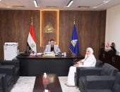 محافظ دمياط يلتقى مدير مديرية التموين بعد توليها مهام عملها بالمحافظة