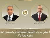 وزير الخارجية يبحث هاتفيا مع نظيره التركى جهود خفض التصعيد الإقليمى